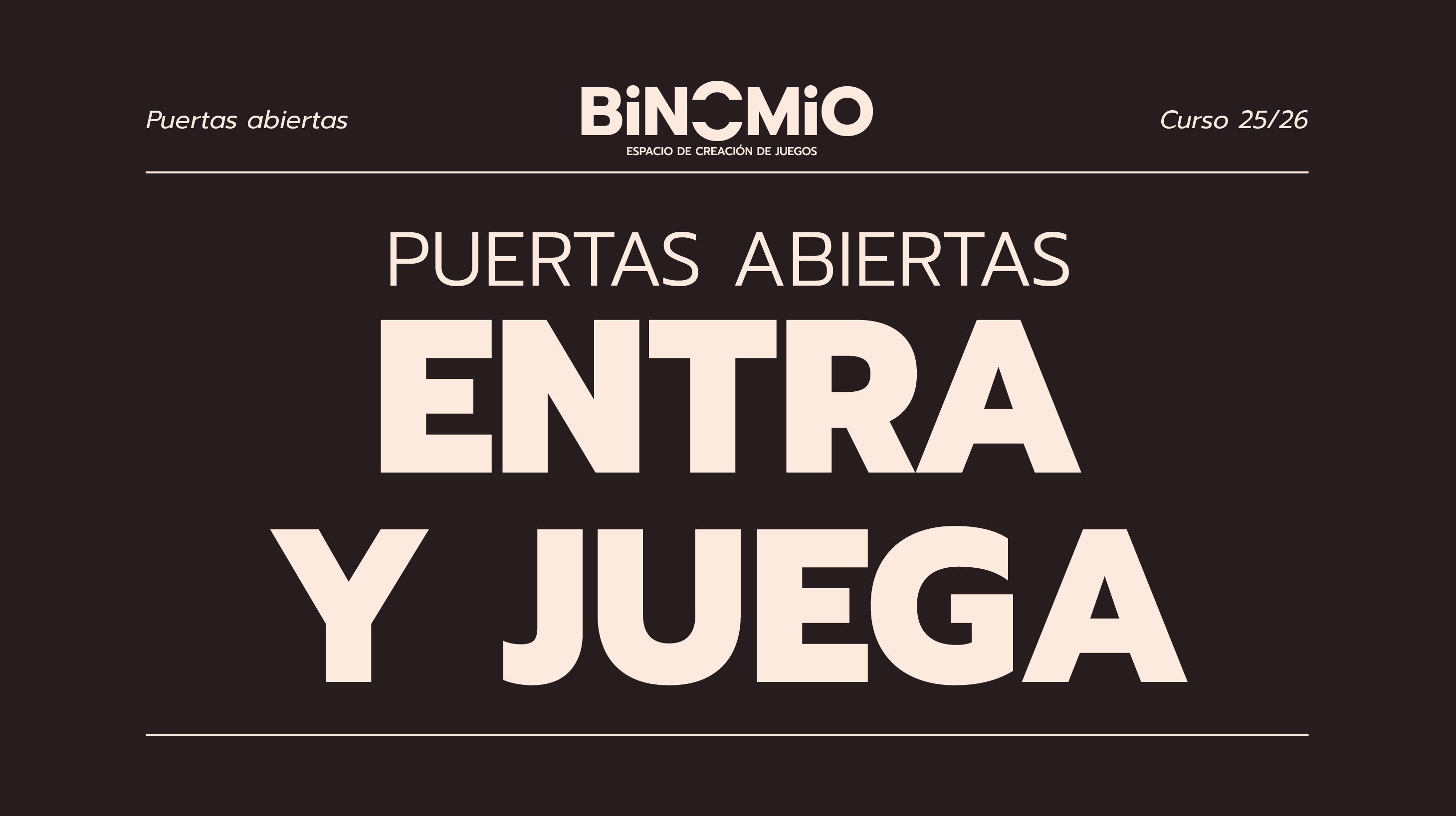 Puertas abiertas: Entra y juega