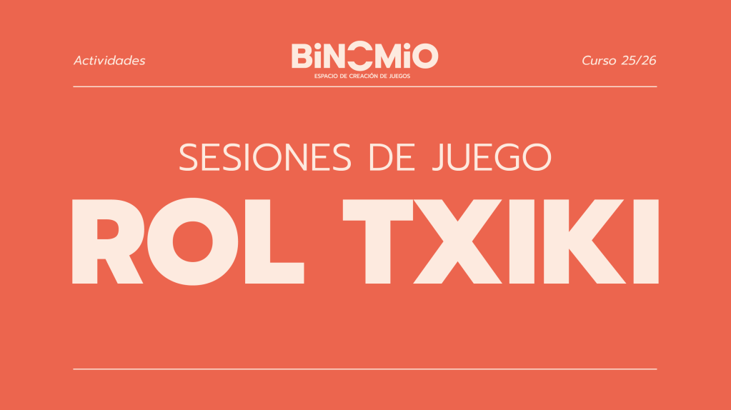 Sesiones de juego: Rol&nbsp;txiki